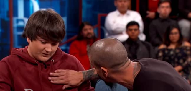 Dawson's parents say he started hanging out with the 'wrong crowd'. Credit: Dr Phil/CBS 