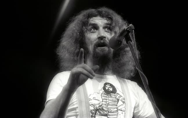 Billy Connolly performing in 1977. Credit: Alamy