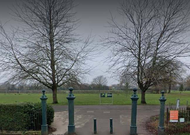 The alleged attack happened in Blondin Park, London. Credit: Google Street View