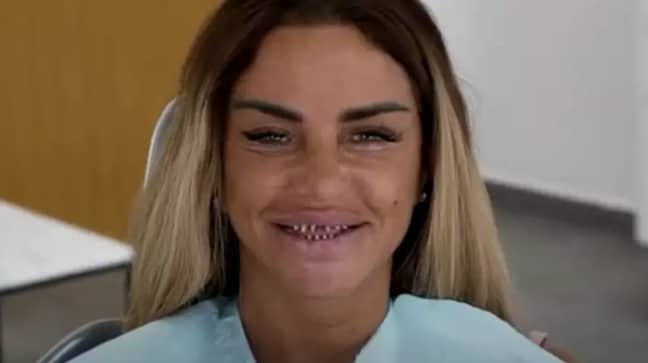 Katie Price revealed her stumps in August. Credit: YouTube/Katie Price