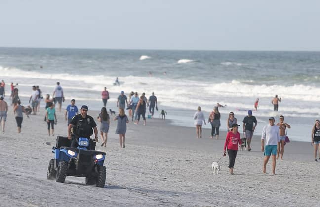 Jacksonville Beach. Credit: David Rosenblum/Icon Sportswire via Getty Images