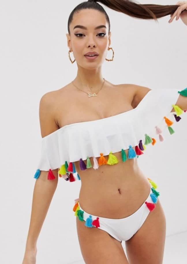 A photo of the bikini on the Asos website. Credit: Asos