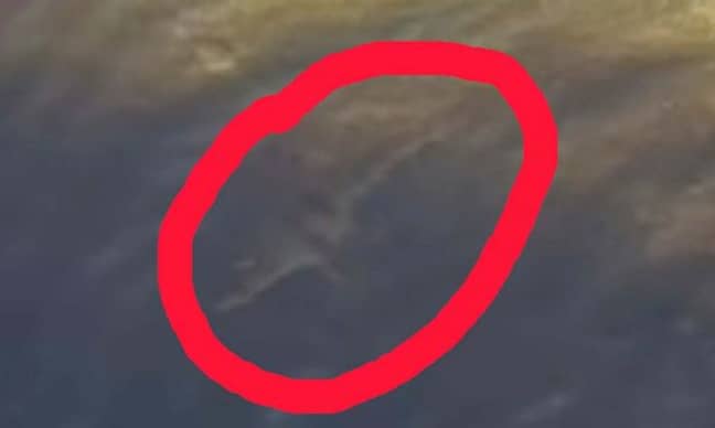 Could that really be the Loch Ness Monster? Credit: YouTube/Richard Outdoors