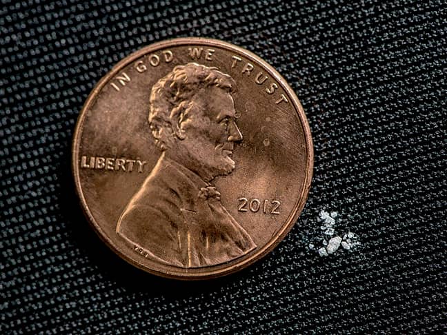 A lethal dose of fentanyl for the average human. Credit: United States Drug Enforcement Administration