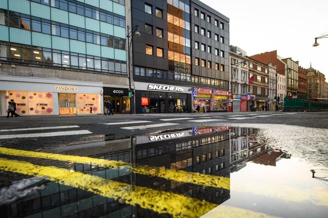 London's Oxford Street has been left derelict throughout the lockdowns. Credit: PA