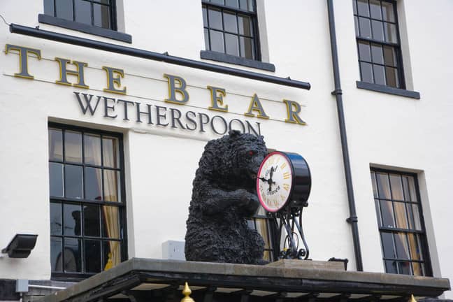 The bizarre incident took place at The Bear in Maidenhead, Berkshire. Credit: JEVGENIJA/Alamy Stock Photo