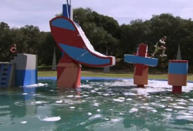 A contestant died after completing the obstacle course. Credit: ABC