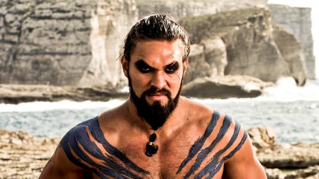Jason Momoa as Khal Drogo in 'Game of Thrones'. Credit: HBO