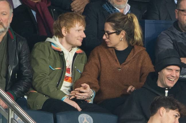 Ed Sheeran and his wife Cherry Seaborn. Credit: Abaca Press/Alamy Stock Photo