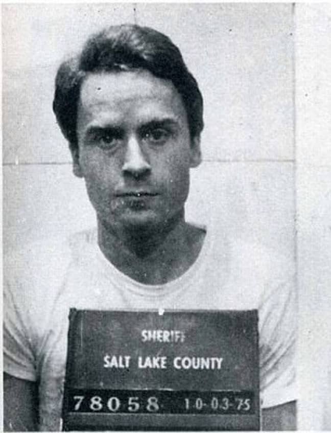 Serial killer Ted Bundy. Credit: PA Images