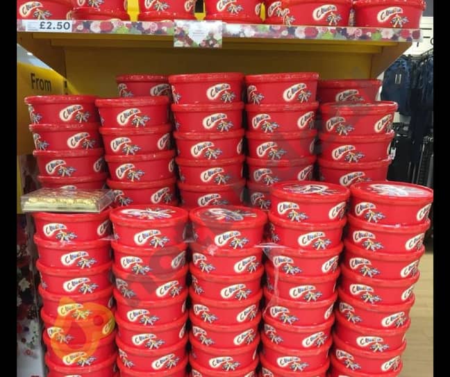 Tubs of Celebrations have been cut by 30g. Credit: Hot UK Deals