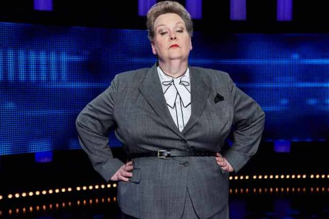 Anne Hegerty is known as 'The Governess' on ITV quiz show The Chase. Credit: ITV
