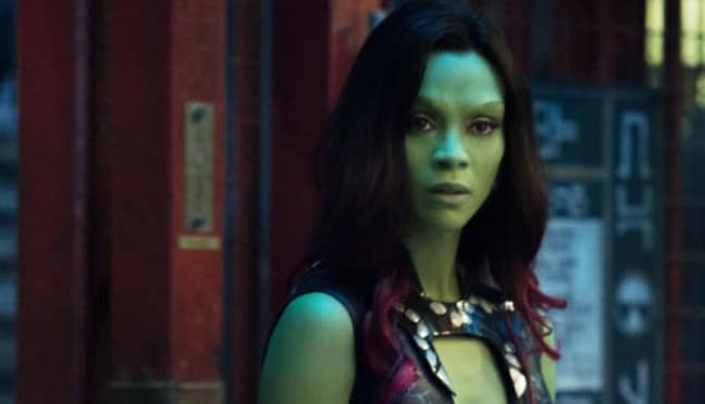 Zoe Saldana stars as Gamora in Avengers: Endgame. Credit: Marvel Cinematic Universe