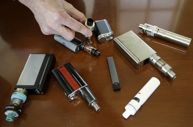 Authorities are investigating a number of cases thought to be related to vaping in the US. Credit: PA    