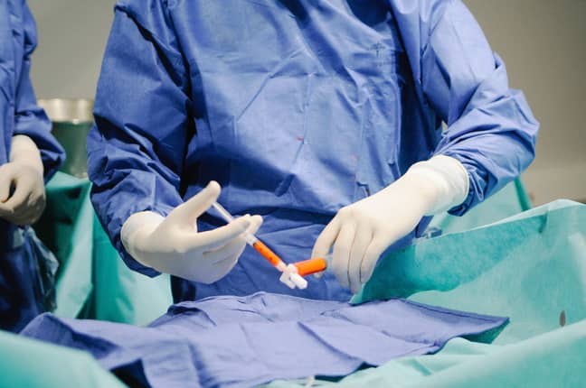 The man was due to have his left leg removed but the surgeon removed his right leg. Credit: Alamy 