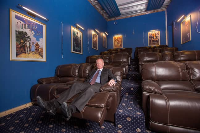 The 10,000sqft leisure centre has been dubbed 'Britain's best man cave'. Credit: SWNS