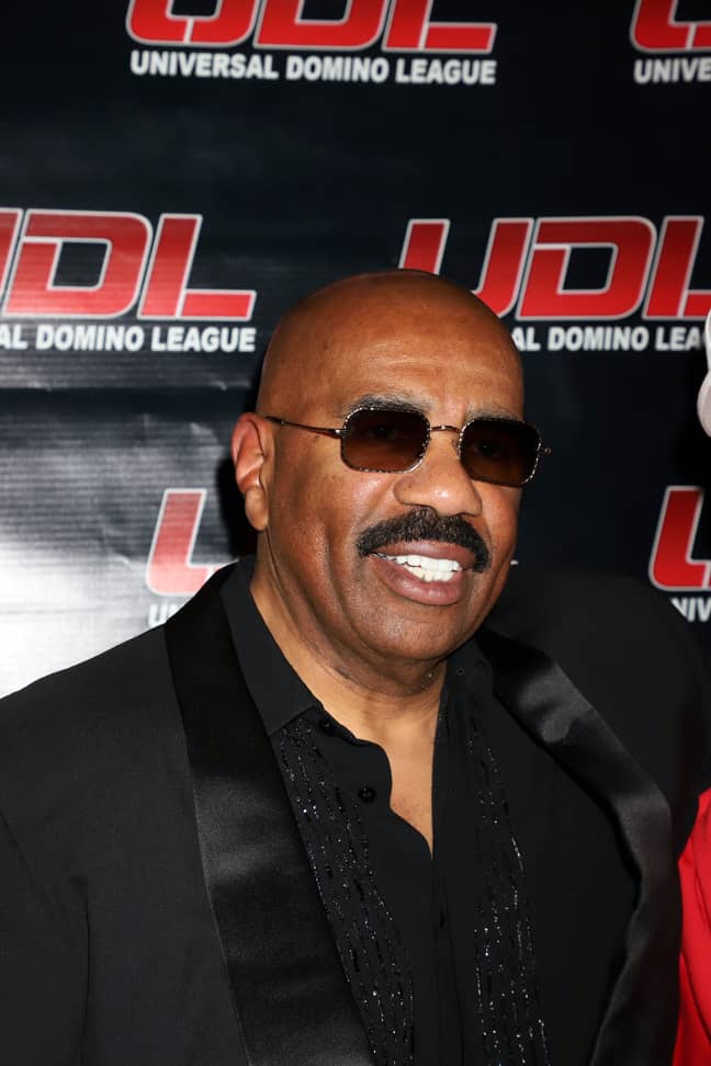 Steve Harvey says people should just accept going bald. Credit: PA