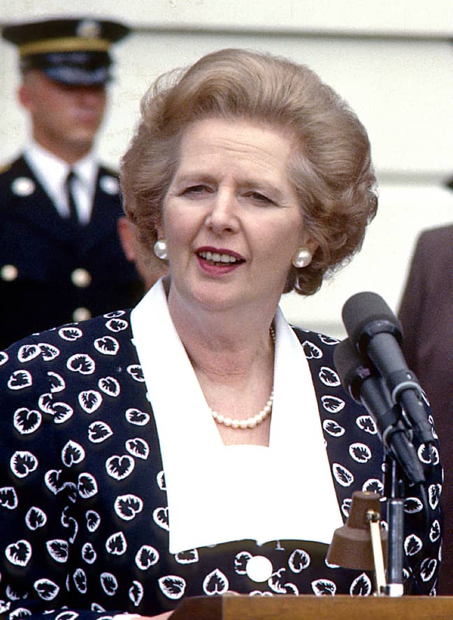 Thatcher died in 2013, aged 87. Credit: PA