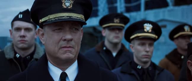 This will be Navy Capt. Ernest Krause's first command of a US destroyer. Credit: Sony Pictures Entertainment 