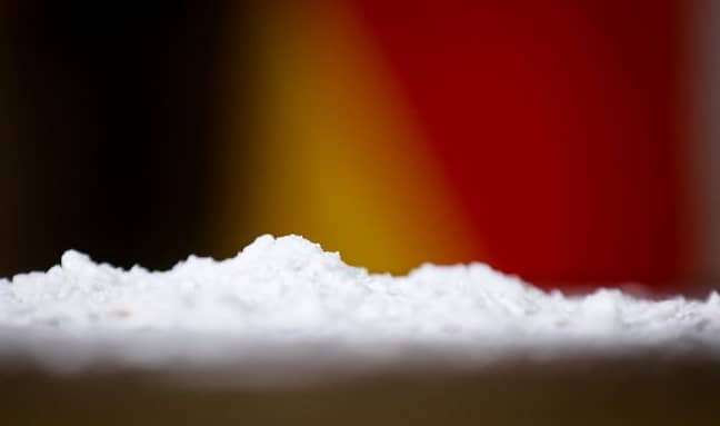 A line of Cocaine. Credit: PA