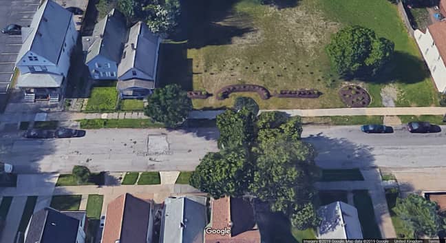 The 'House Of Horrors' at 2208 Seymour Avenue Has Been Replaced With Flowers. Credit: Google Maps