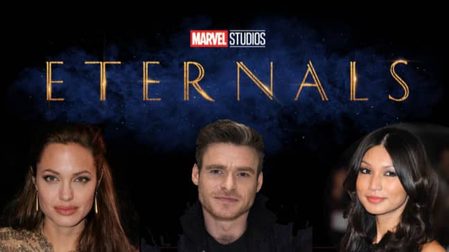 Gemma Chan, Richard Madden and Angelina Jolie will star in The Eternals. Credit: Marvel/PA