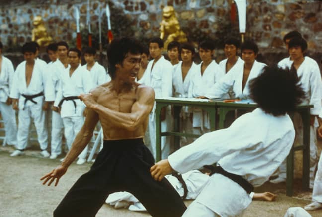 Bruce Lee in Enter the Dragon. Credit: PA