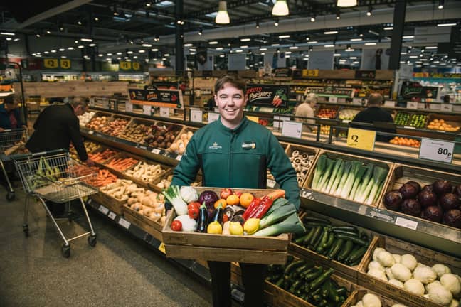 Customers will be able to choose from 127 varieties of fruit and veg - all plastic-free. Credit: Morrisons 
