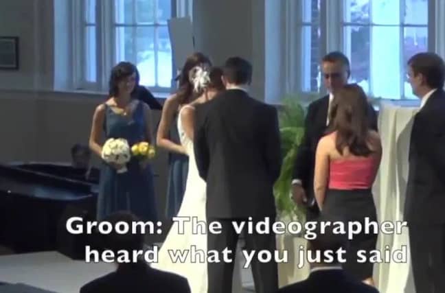 Luke knew that the videographer had heard his partner's confession. Credit: Your Morning