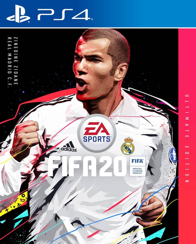 Zidane is on the cover of FIFA 20 Ultimate edition Credit: EA Sports