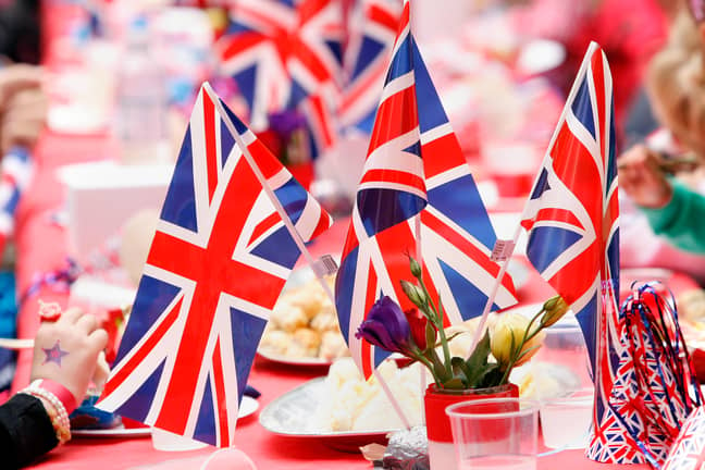 People celebrated on the streets for the Diamond Jubilee. Credit: theodore liasi/Alamy Stock Photo