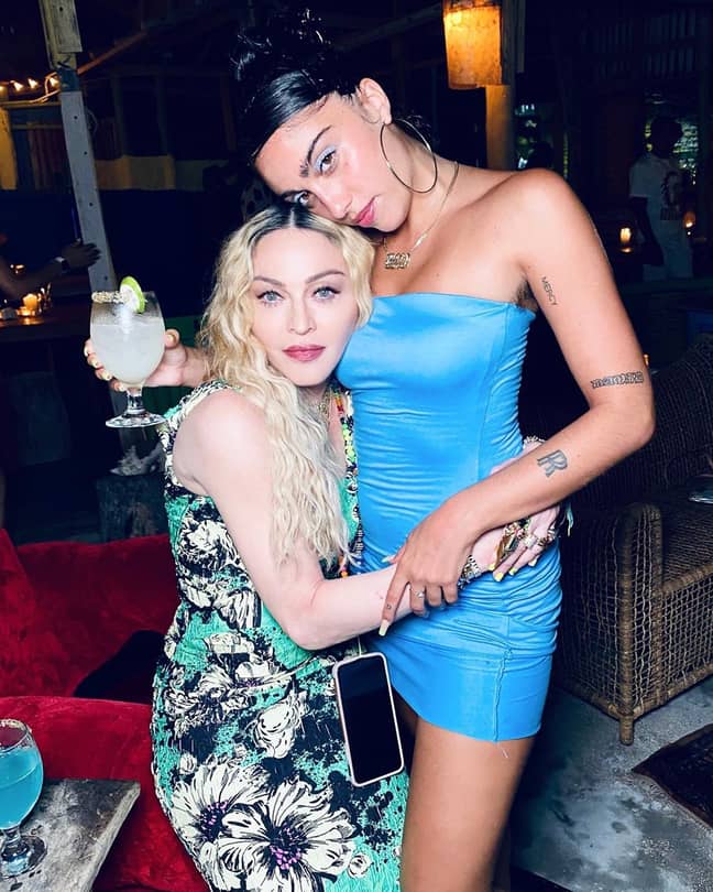 Madonna with daughter Lourdes. Credit: Instagram/Madonna