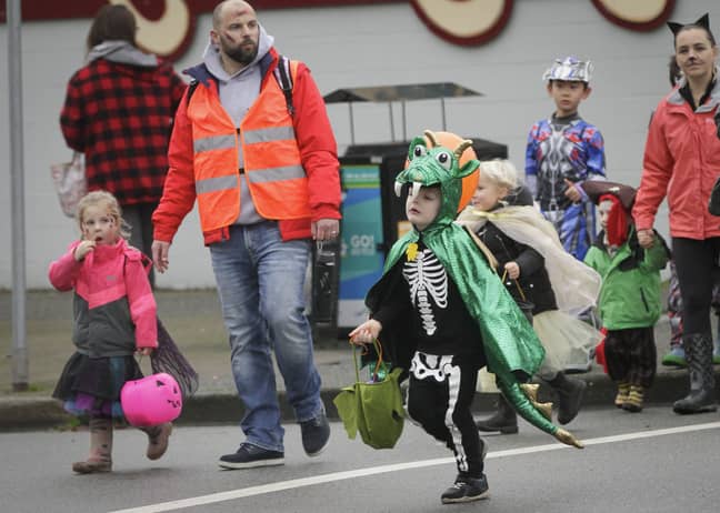 Parents and children were warned not to trick-or-treat at the homes of the convicted sex offenders. Credit: PA