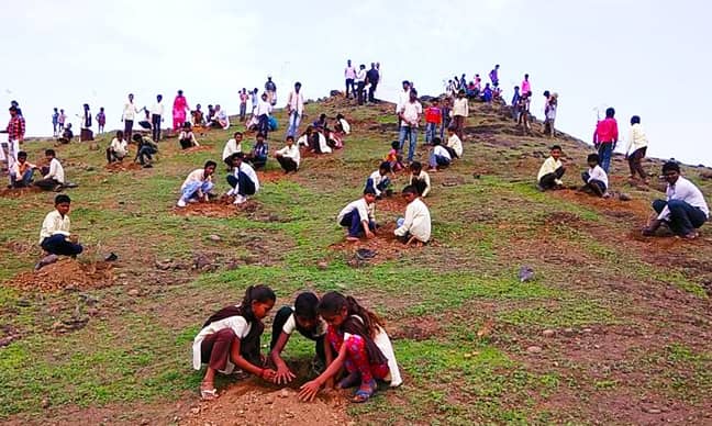 Millions of trees planted in India