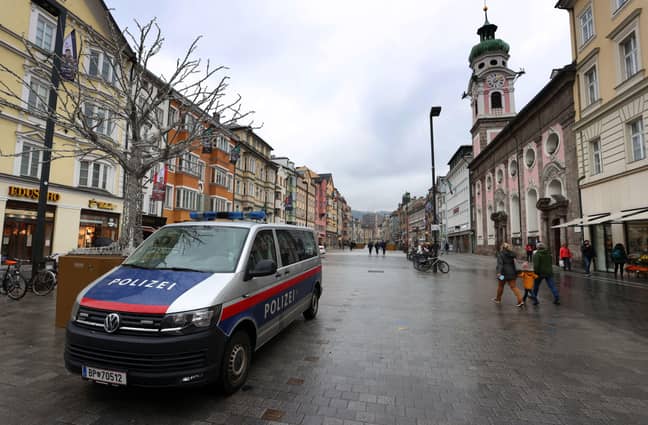 Austria has been put back in lockdown. Credit: Alamy