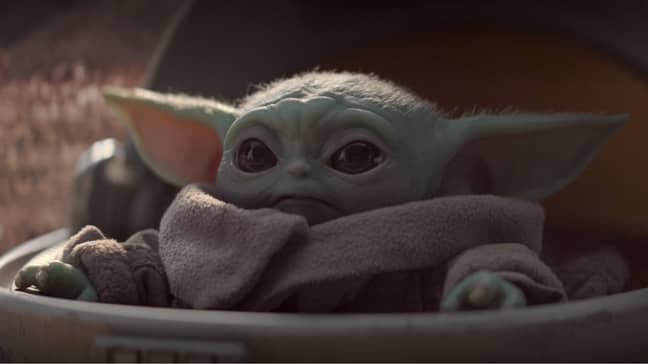 Fancy getting Baby Yoda in LEGO form? Credit: Disney