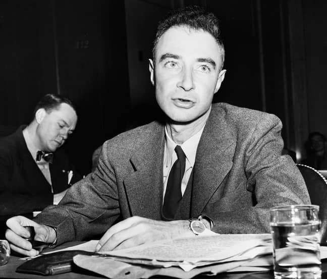 J. Robert Oppenheimer. Credit: Alamy