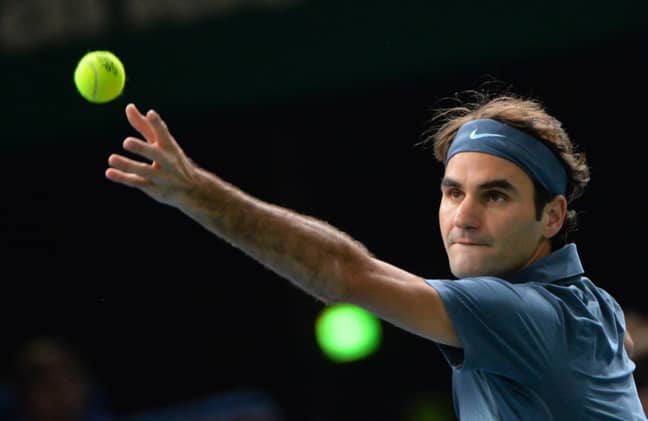 Roger Federer. Credit: PA