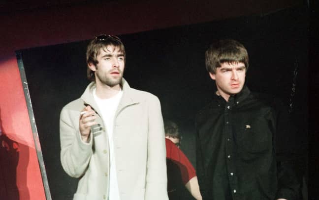 Liam and Noel Gallagher in 1997. Credit: PA