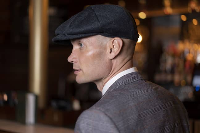 Scott says he gets a lot of attention when he's out dressed as Tommy Shelby. Credit: Kennedy News