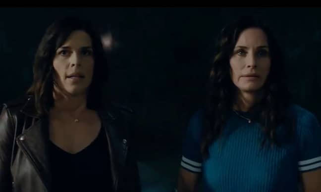 Neve Campbell and Courteney Cox are reprising their roles. Credit: Paramount Pictures