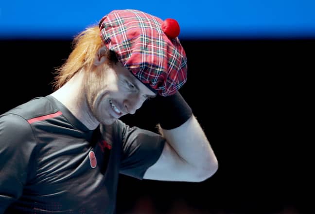 Here's Andy Murray modelling one for us. Credit: PA