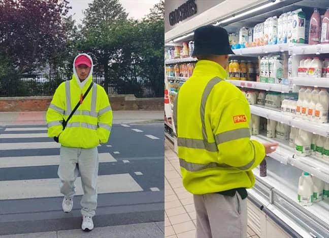 ASOS Are Also Selling A Oversized Hi Vis Fleece Jacket Neon Yellow. Credit: ASOS