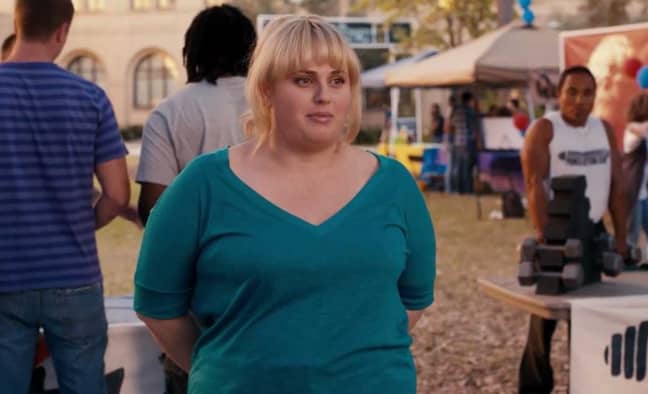 Rebel in Pitch Perfect as 'Fat Amy'. Credit: Universal Pictures