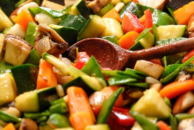 Veggie stir fries are a good way to make sure you are getting as many nutrients as possible. Credit: PA