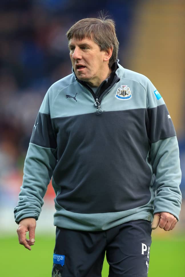 Newcastle United coach Peter Beardsley. Credit: PA