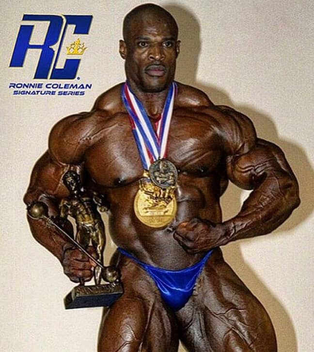 Coleman is a legend of the bodybuilding world, claiming the Mr Olympia title eight times. Credit: Instagram.