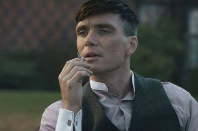Cillian Murphy smoked around 1,000 (pretend) cigarettes in the making of one season of Peaky Blinders. Credit: BBC