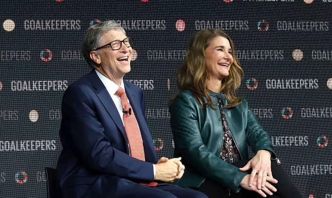 Bill and Melinda Gates, pictured in 2018. Credit: PA