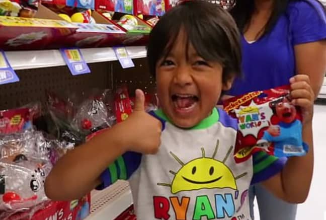 Ryan's channel has more than 21 million subscribers. Credit: YouTube/Ryan ToysReview